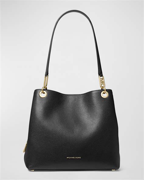 michael kors grote handtas|michael kors leather tote.